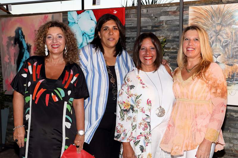 Artistas Expositoras Marina Lobato Andrea de Souza Ale Feijó y Elisa Samovich