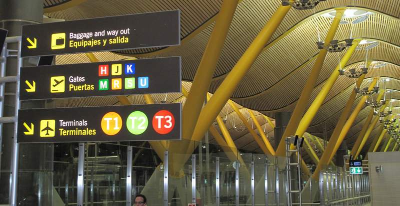 madrid barajas 22 dic