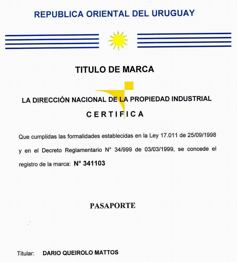 Marca PASAPORTE