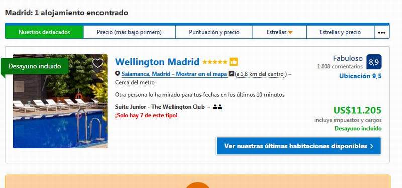 madrid hotel