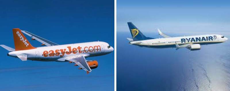 easyjey ryanair