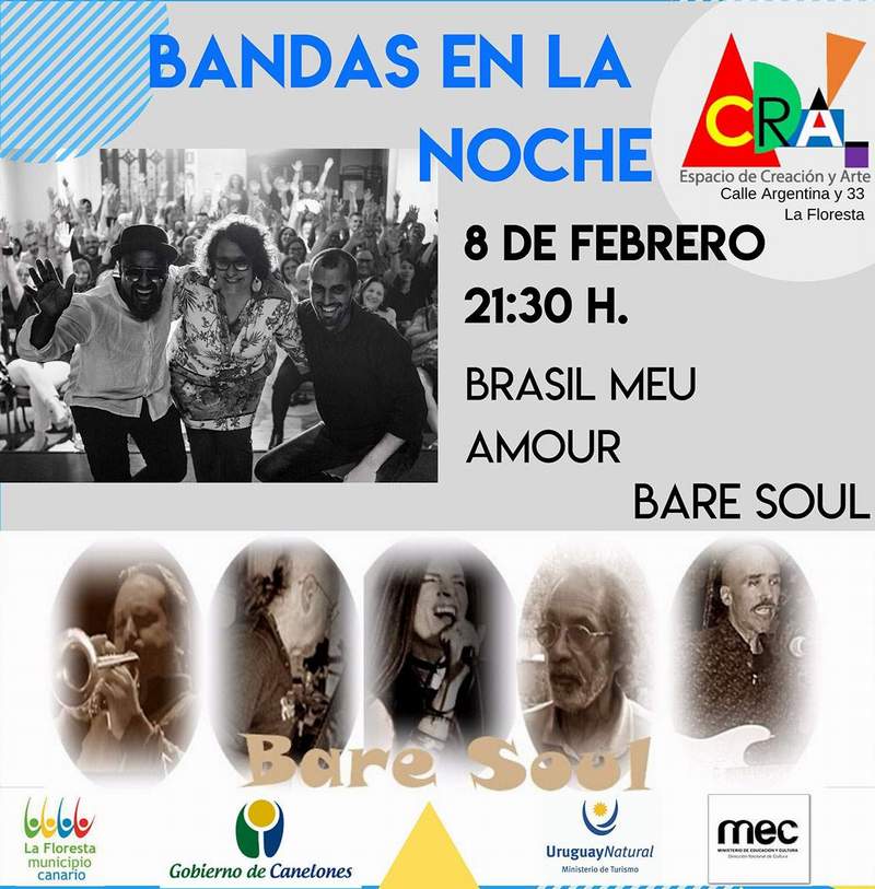 Bandas en la noche