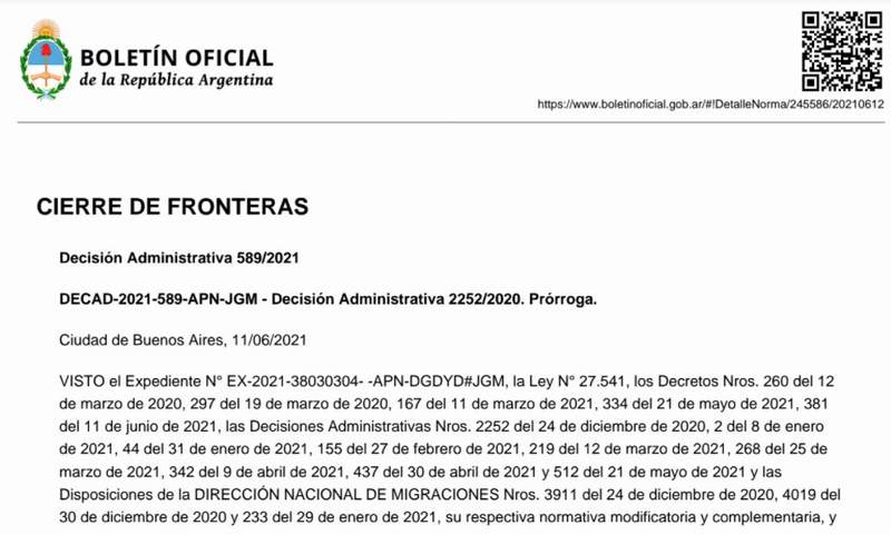 argnetina fronteras