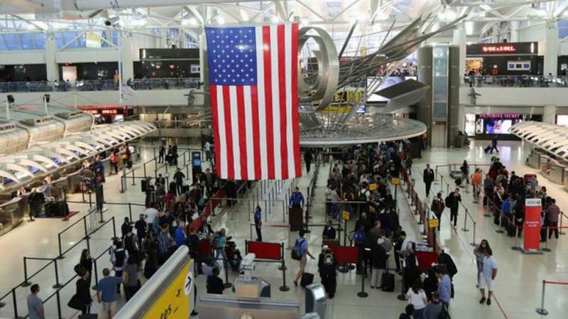 aeropuerto de estados unidos