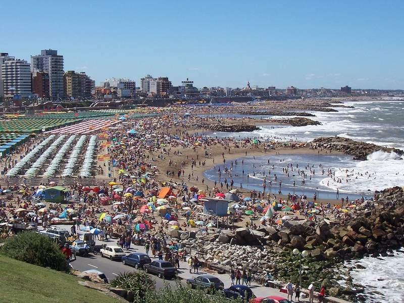 argentina Mar del plata playa