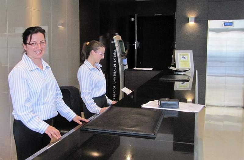 recepcionistas