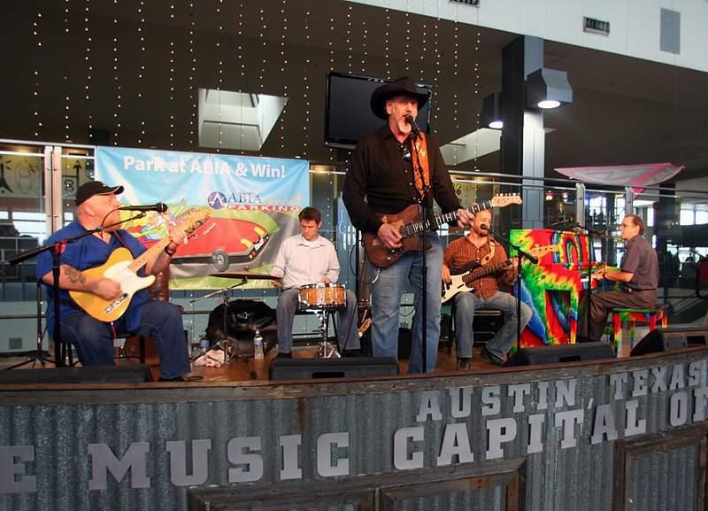 austin airport live music