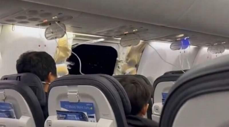 alaska airlines pierde una ventana en pleno vuelo 1
