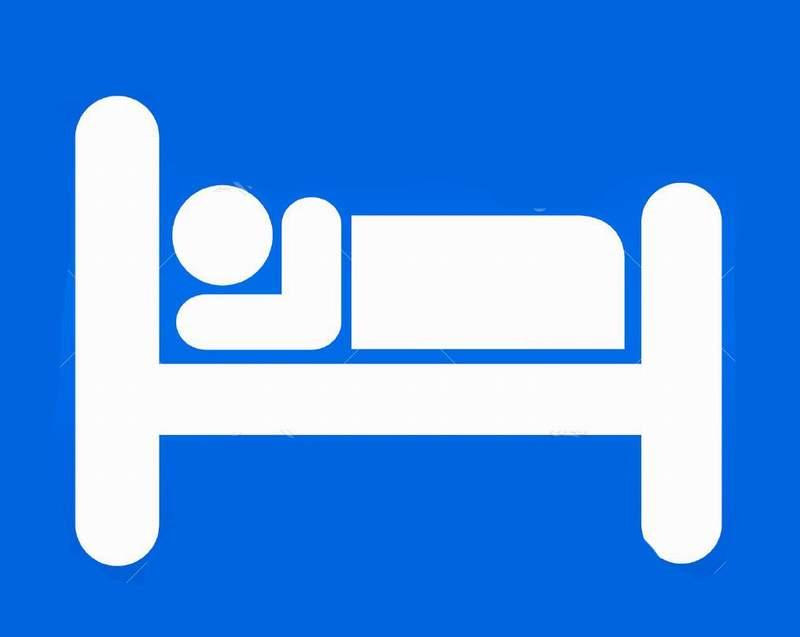 hotel sign ilustración