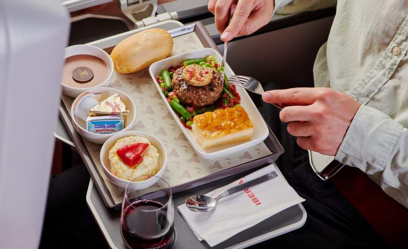 iberia servicio gastronomico