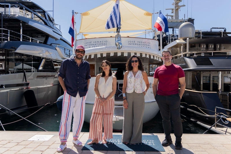 Socios fundadores de JIIFF Martín Cuinat Fiona Pittaluga Mariana Rubio Pittaluga y Pablo Mazzola