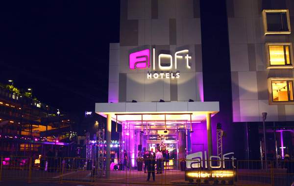 aloft