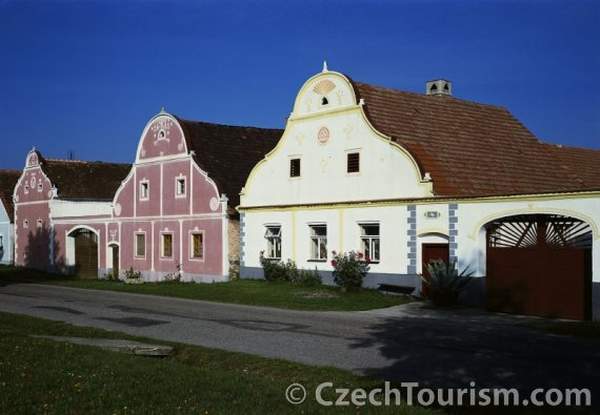 chequia_Holasovice_casas_tipicas